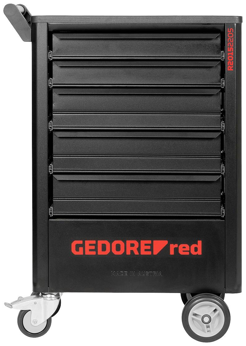 Gedore R20152205 Werkstattwagen Stahlblech Herstellerfarbe: Schwarz