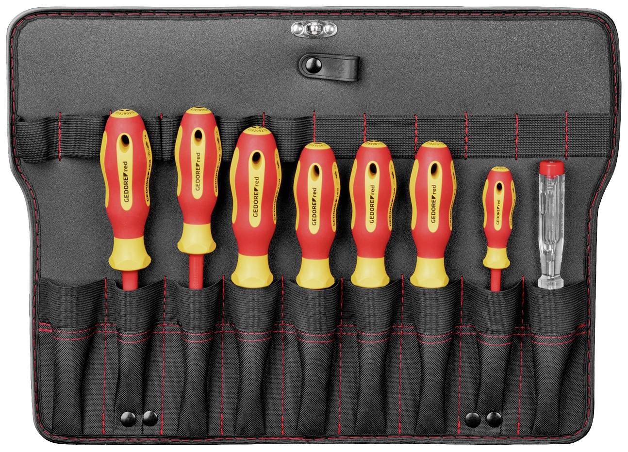 Gedore R21652089 Lehrlinge, Elektriker Werkzeugkoffer bestückt 89teilig (L x B x H) 485 x 414 x 212mm