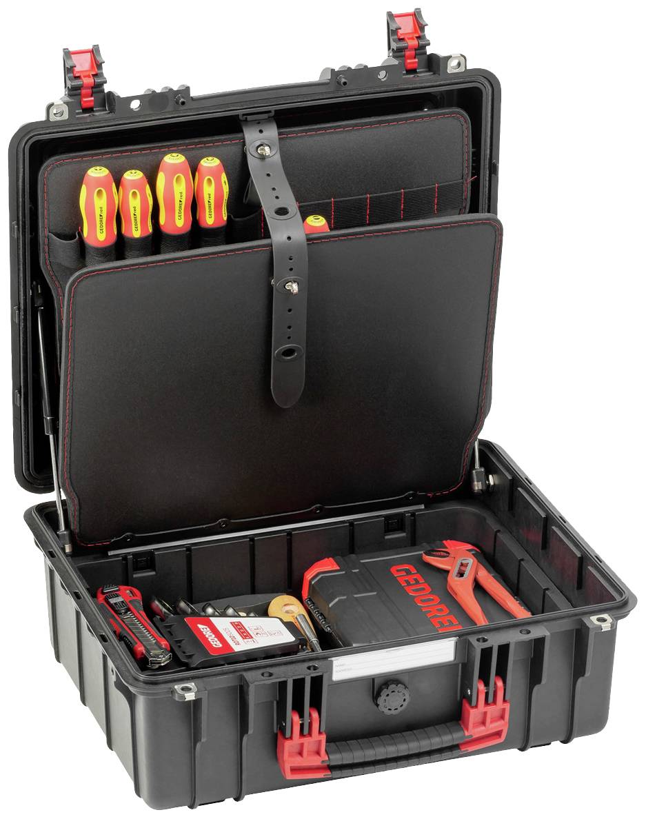 Gedore R21652089 Lehrlinge, Elektriker Werkzeugkoffer bestückt 89teilig (L x B x H) 485 x 414 x 212mm