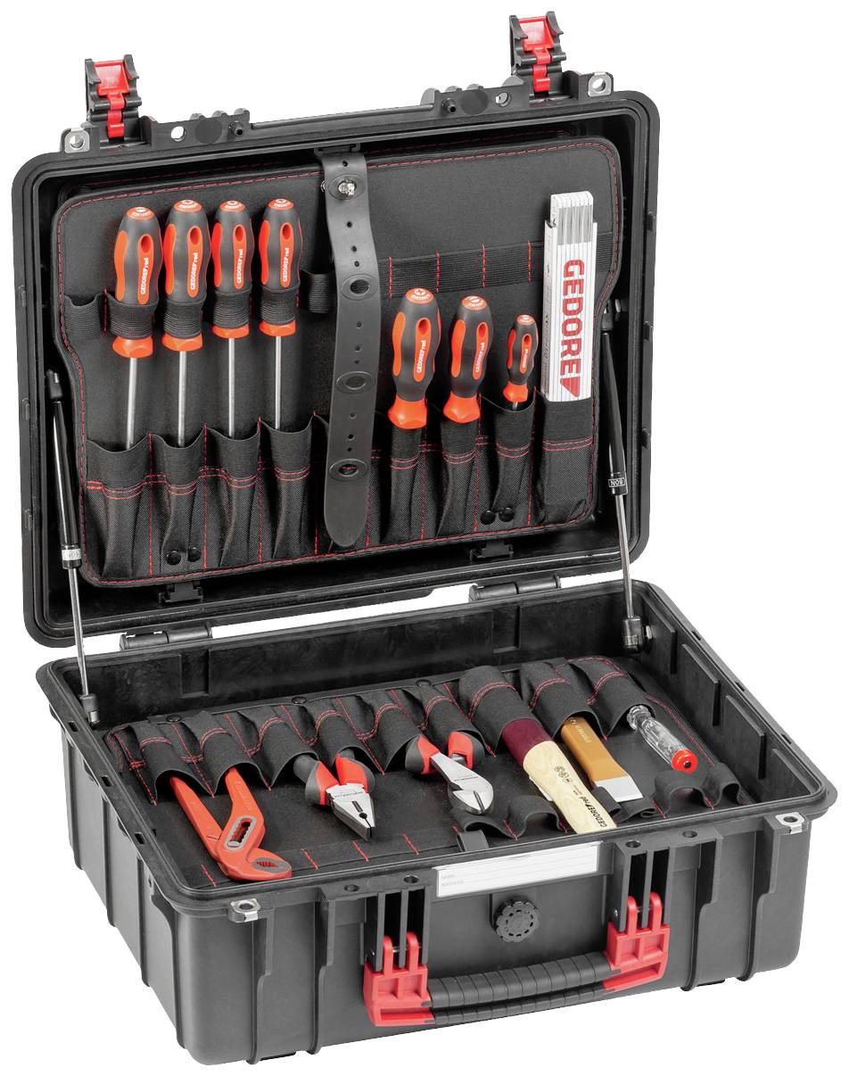 Gedore R21652101 Techniker Werkzeugkoffer bestückt (L x B x H) 414 x 485 x 212mm