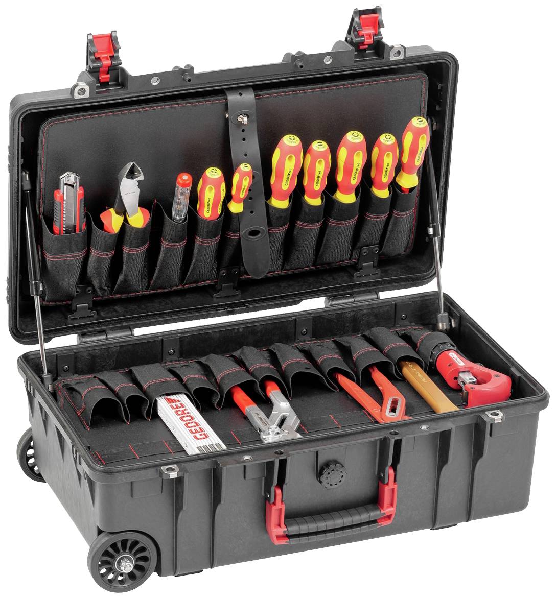 Gedore SANIT R21902072 Trolley-Koffer bestückt 72teilig (L x B x H) 550 x 225 x 350mm