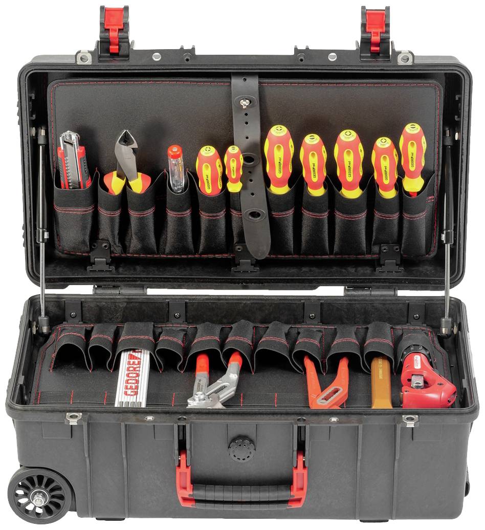 Gedore SANIT R21902072 Trolley-Koffer bestückt 72teilig (L x B x H) 550 x 225 x 350mm