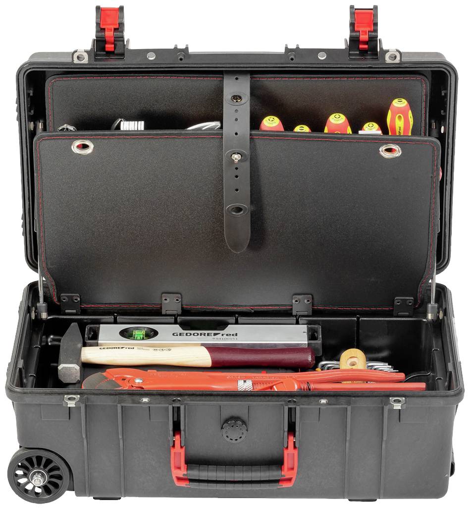 Gedore SANIT R21902072 Trolley-Koffer bestückt 72teilig (L x B x H) 550 x 225 x 350mm
