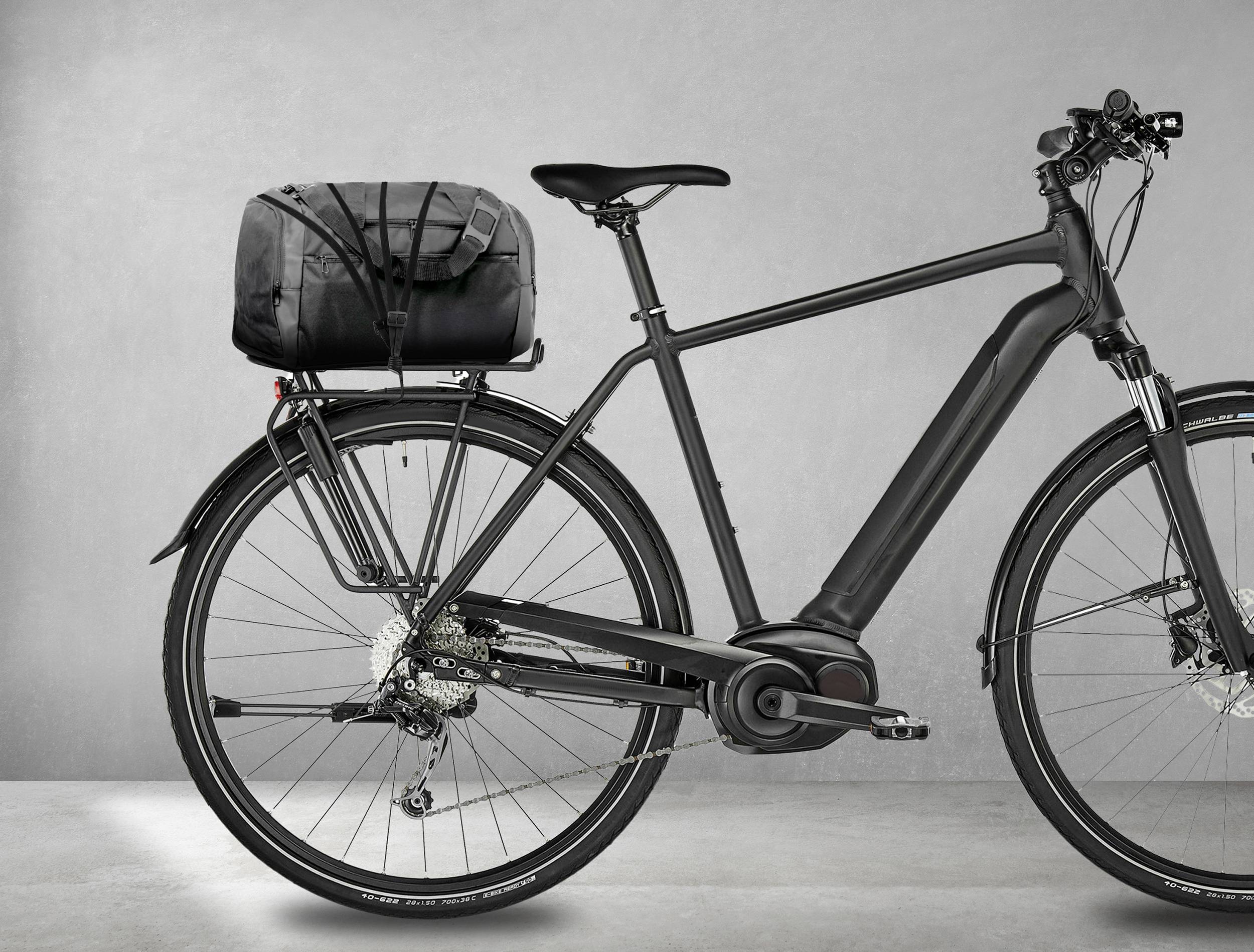 LAS 10351 Fahrradgepäckträger Schwarz