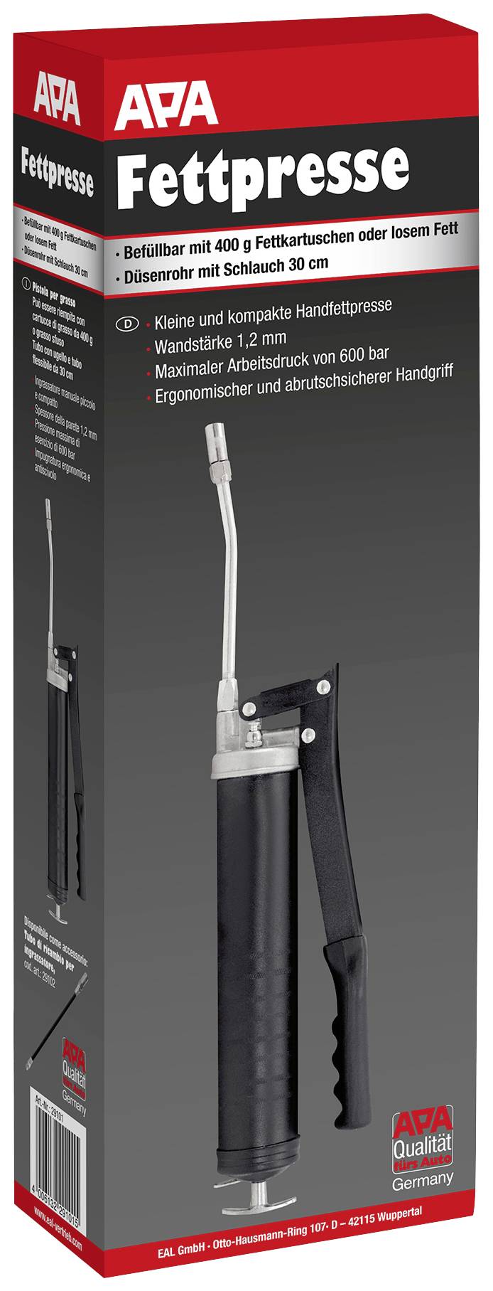 APA 29101 Fettpresse mechanisch