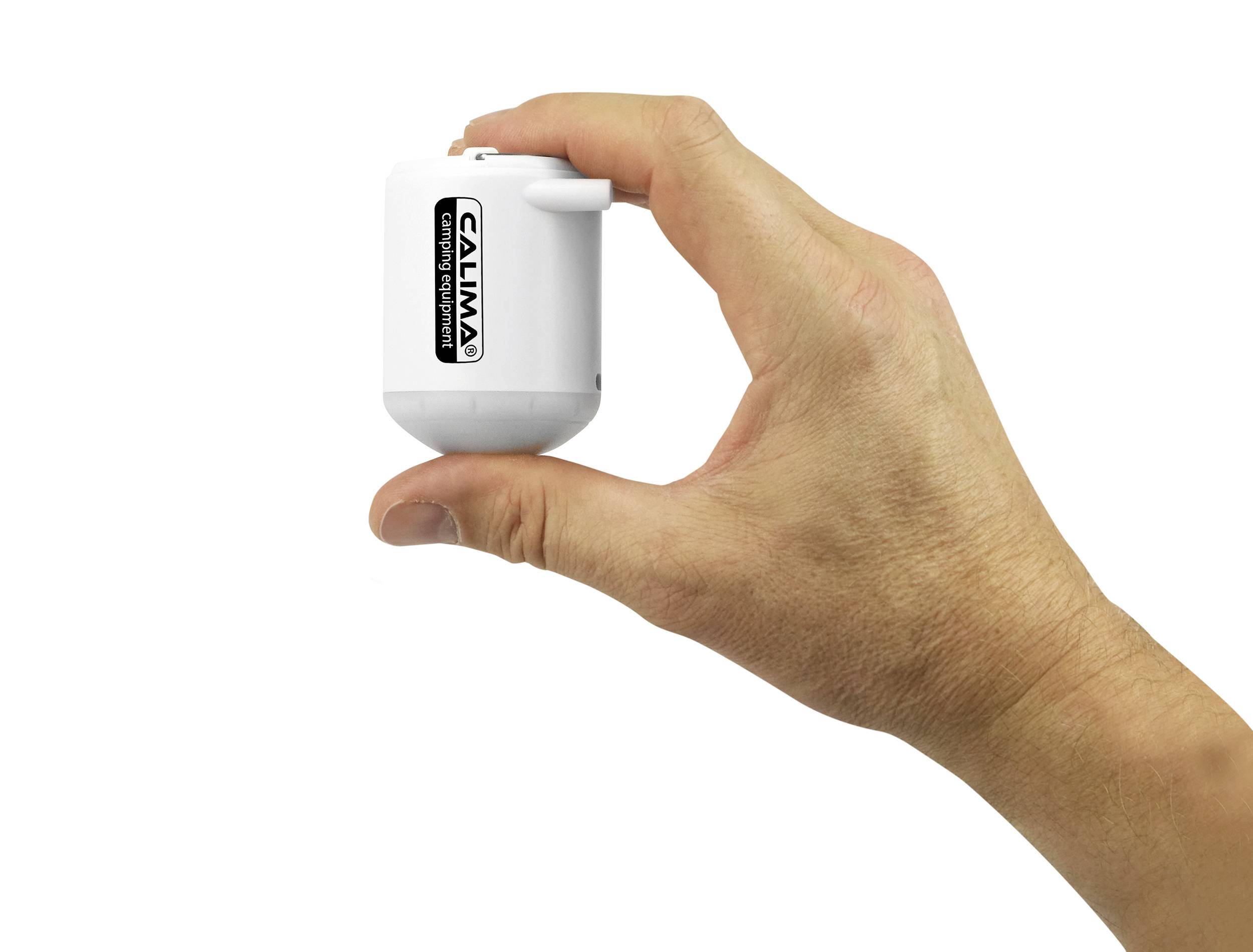 Calima 46076 Akku-Kompressor 0.04 bar Aufbewahrungs-Box/-Tasche, mit Arbeitslampe