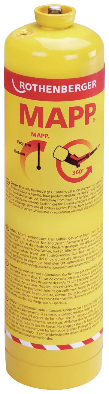 Rothenberger MAPP-Gas Gaskartusche 650 ml 1 St.