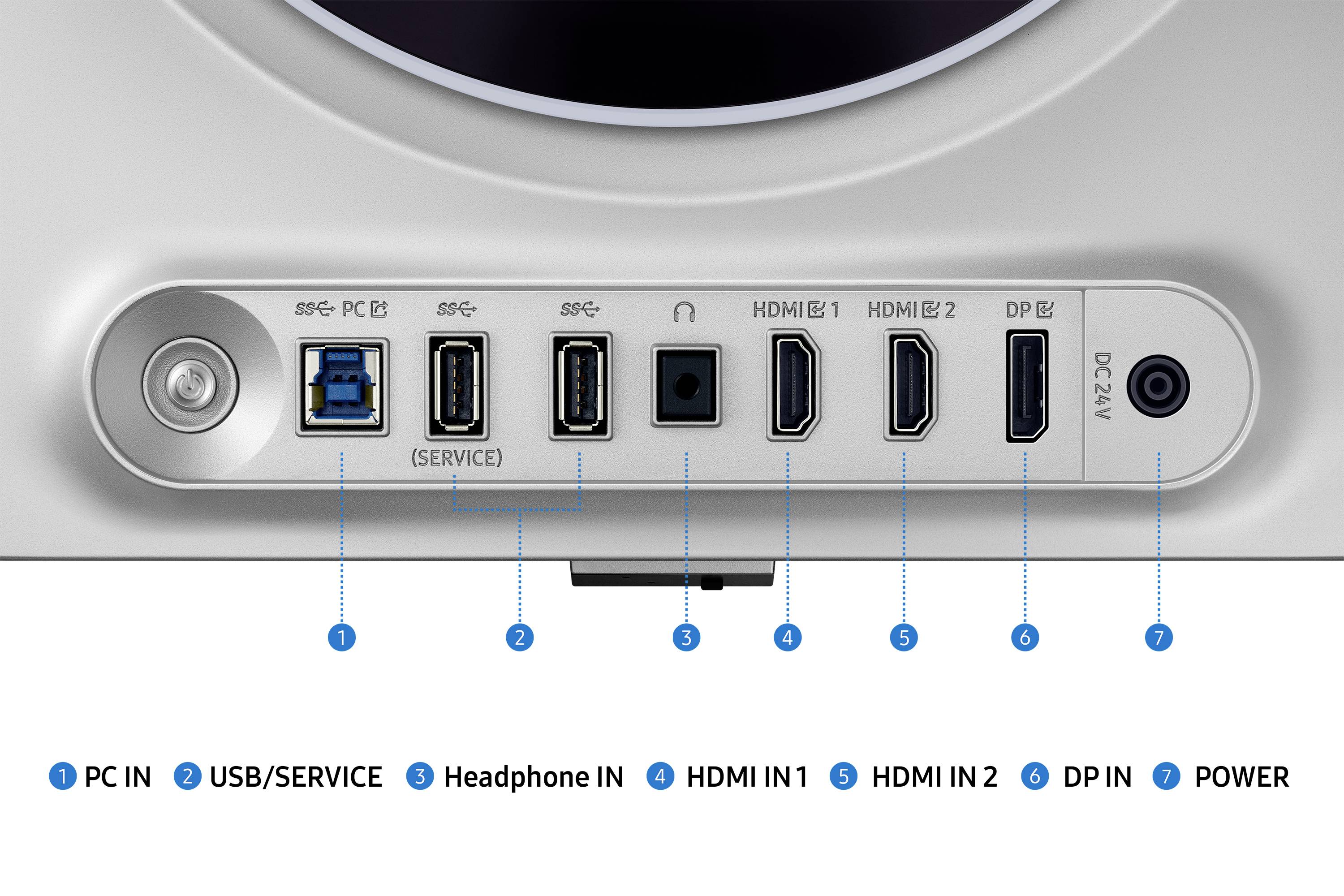 Samsung Odyssey OLED G6 S27DG600SU Gaming Monitor EEK G (A - G) 68.6 cm (27 Zoll) 2560 x 1440 Pixel 16:9 0.03 ms HDMI®, DisplayPort, Kopfhörer (3.5