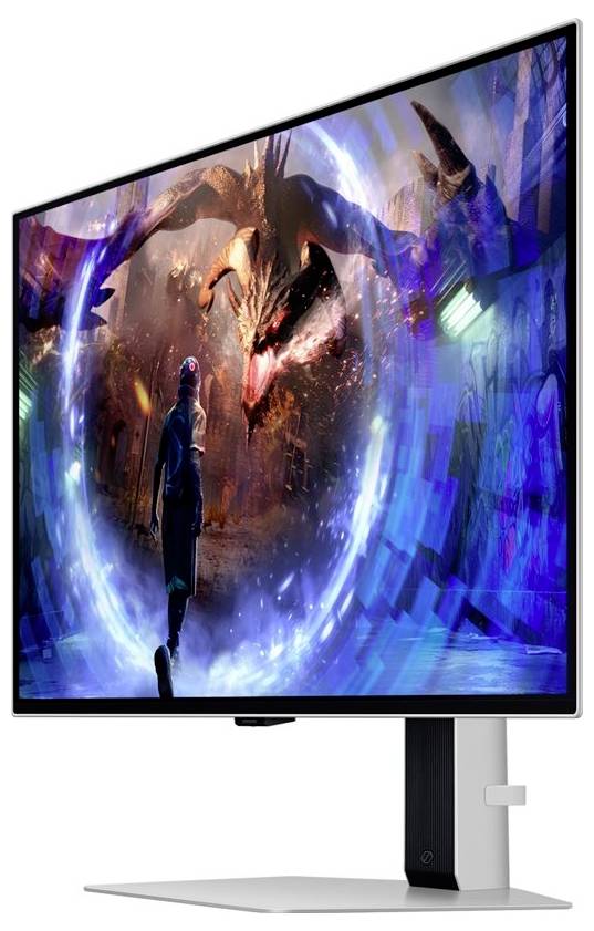 Samsung Odyssey OLED G6 S27DG600SU Gaming Monitor EEK G (A - G) 68.6 cm (27 Zoll) 2560 x 1440 Pixel 16:9 0.03 ms HDMI®, DisplayPort, Kopfhörer (3.5