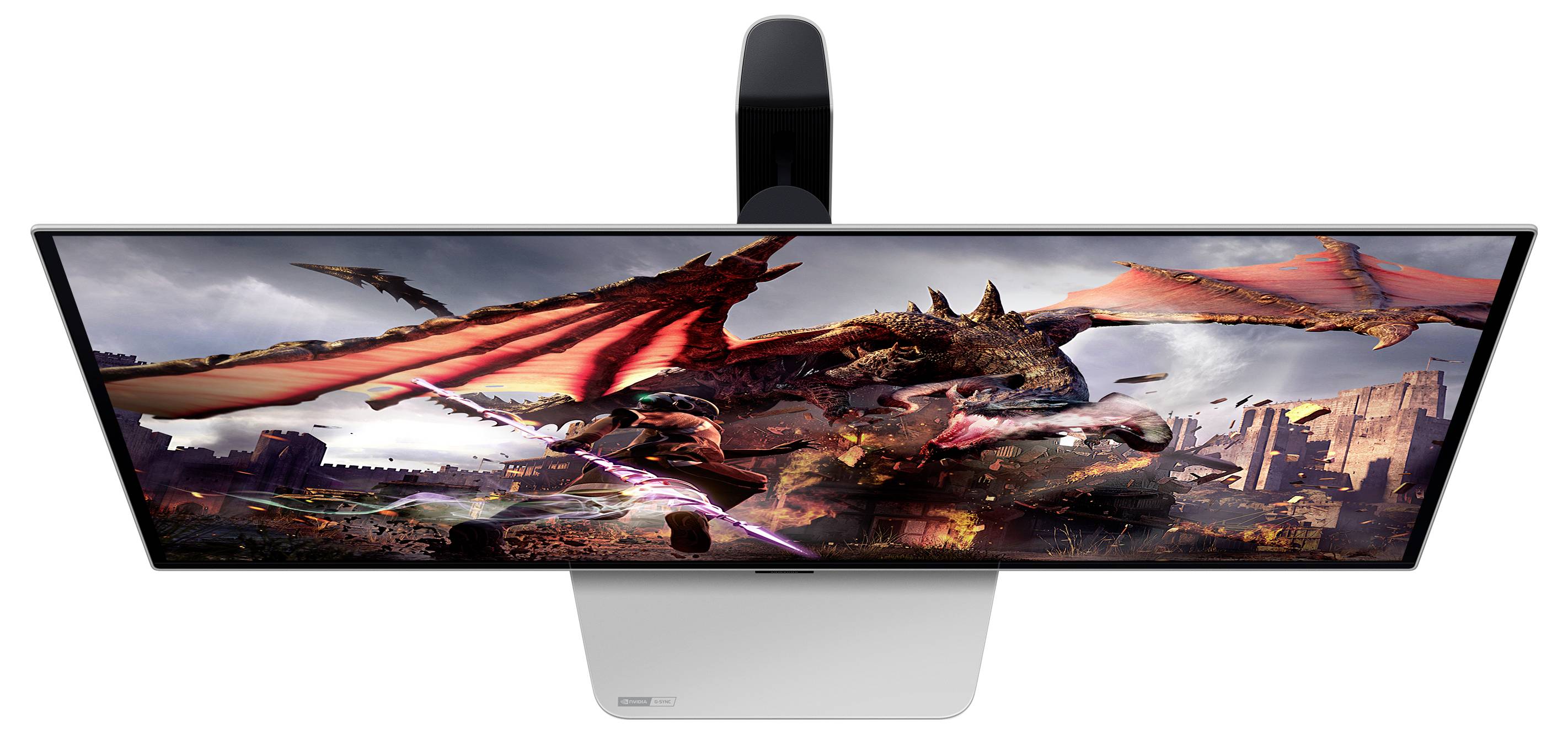 Samsung Odyssey OLED G8 S32DG800SU Gaming Monitor EEK G (A - G) 81.3 cm (32 Zoll) 3840 x 2160 Pixel 16:9 0.03 ms HDMI®, DisplayPort, USB-A (USB 3.0)