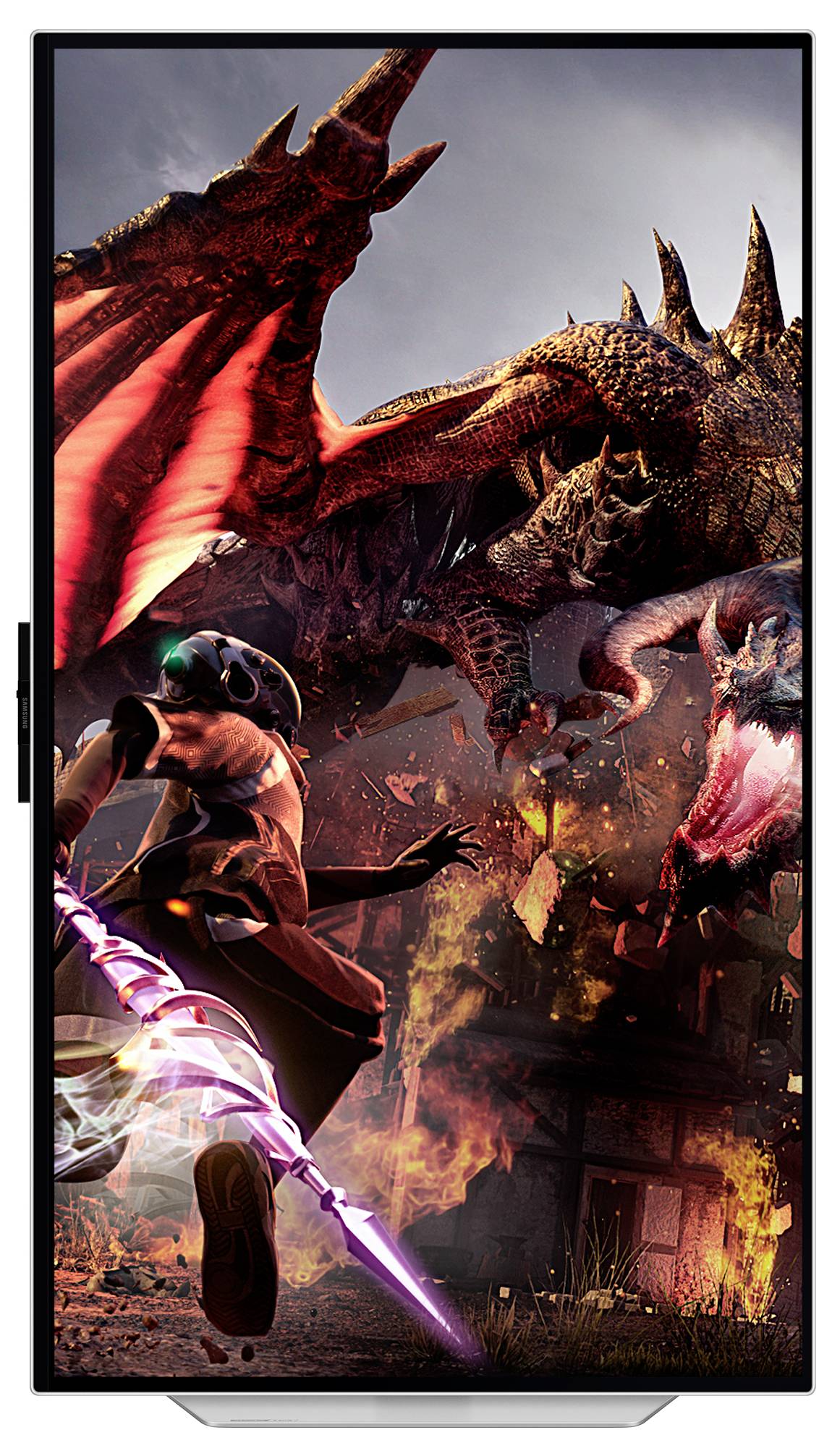 Samsung Odyssey OLED G8 S32DG800SU Gaming Monitor EEK G (A - G) 81.3 cm (32 Zoll) 3840 x 2160 Pixel 16:9 0.03 ms HDMI®, DisplayPort, USB 3.0, USB-B