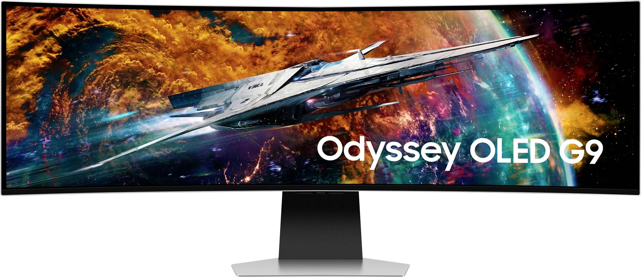Samsung Odyssey OLED G9 S49CG954SU Gaming Monitor EEK G (A - G) 124.5 cm (49 Zoll) 5120 x 1440 Pixel 32:9 0.03 ms Mini DisplayPort, HDMI®, Micro HDM