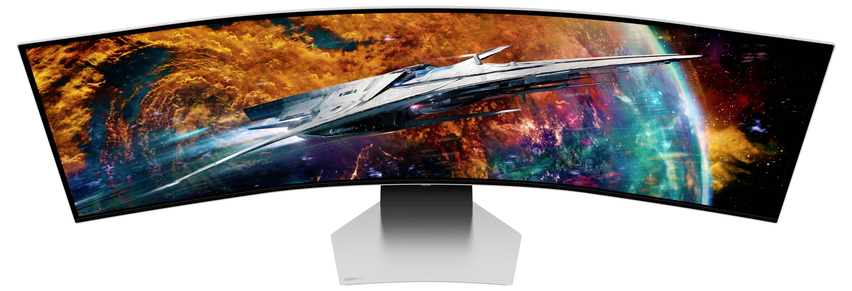 Samsung Odyssey OLED G9 S49CG954SU Gaming Monitor EEK G (A - G) 124.5 cm (49 Zoll) 5120 x 1440 Pixel 32:9 0.03 ms Mini DisplayPort, HDMI®, Micro HDM