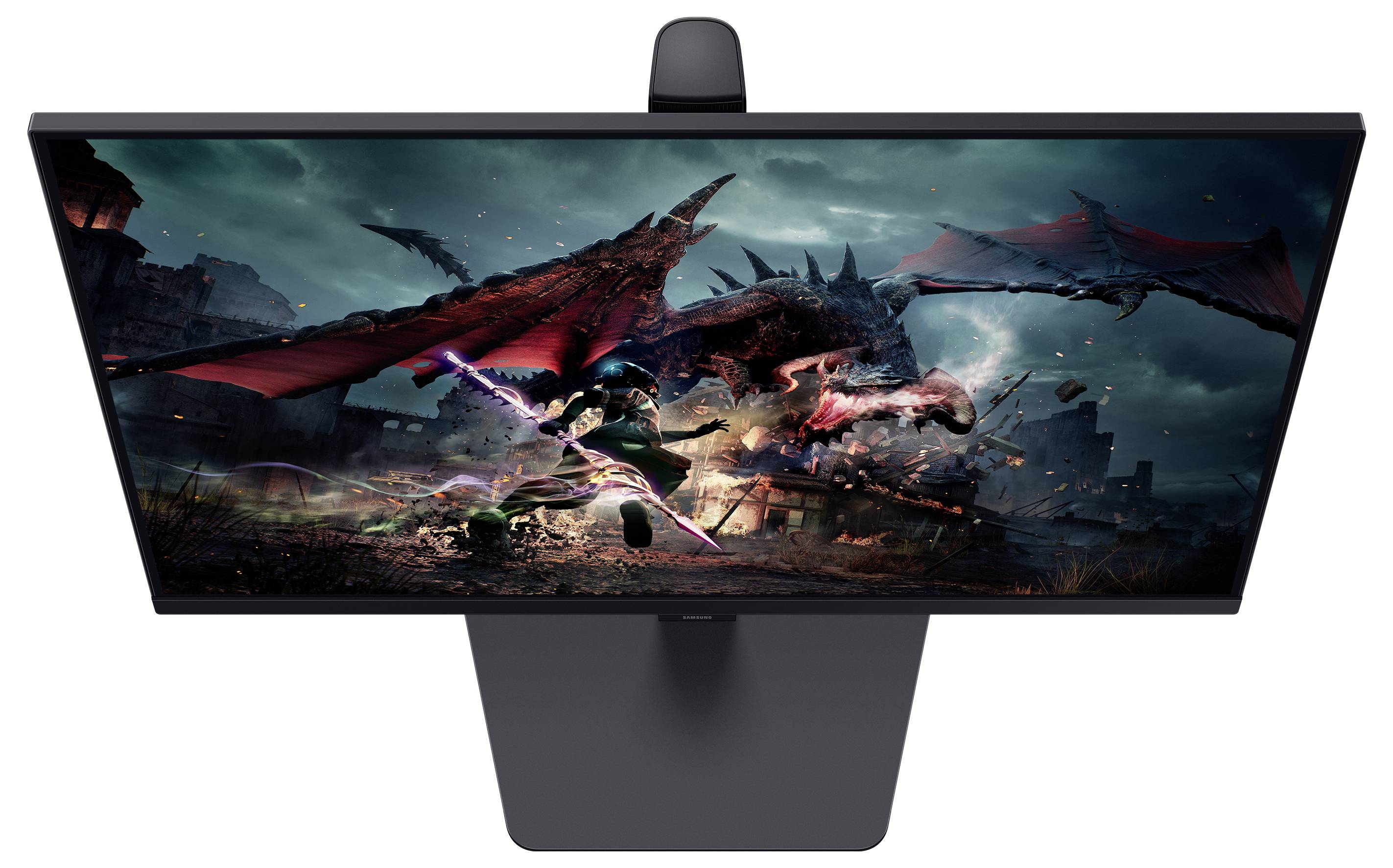 Samsung Odyssey G5 S27DG500EU Gaming Monitor EEK F (A - G) 68.6 cm (27 Zoll) 2560 x 1440 Pixel 16:9 1 ms DisplayPort, HDMI®, Kopfhörer (3.5 mm Klin