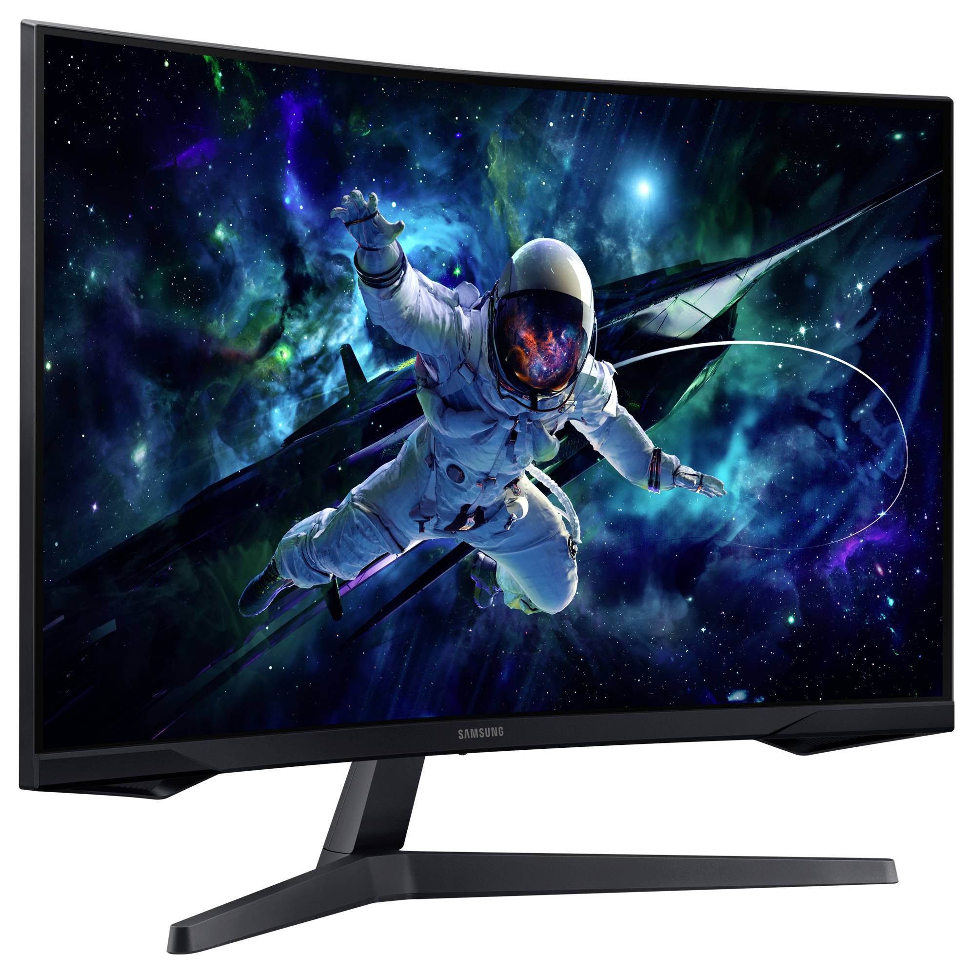 Samsung Odyssey G5 S32CG554EU Gaming Monitor EEK G (A - G) 81.3cm (32 Zoll) 2560 x 1440 Pixel 16:9 1 ms DisplayPort, HDMI®