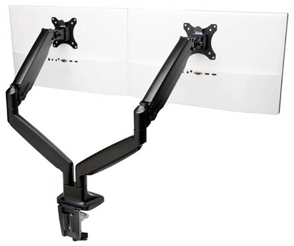 Kensington K59601WW Monitor-Tischhalterung 2 Display(s) 86,4cm (34") Schwarz Drehbar, Neigbar, Schwenkbar