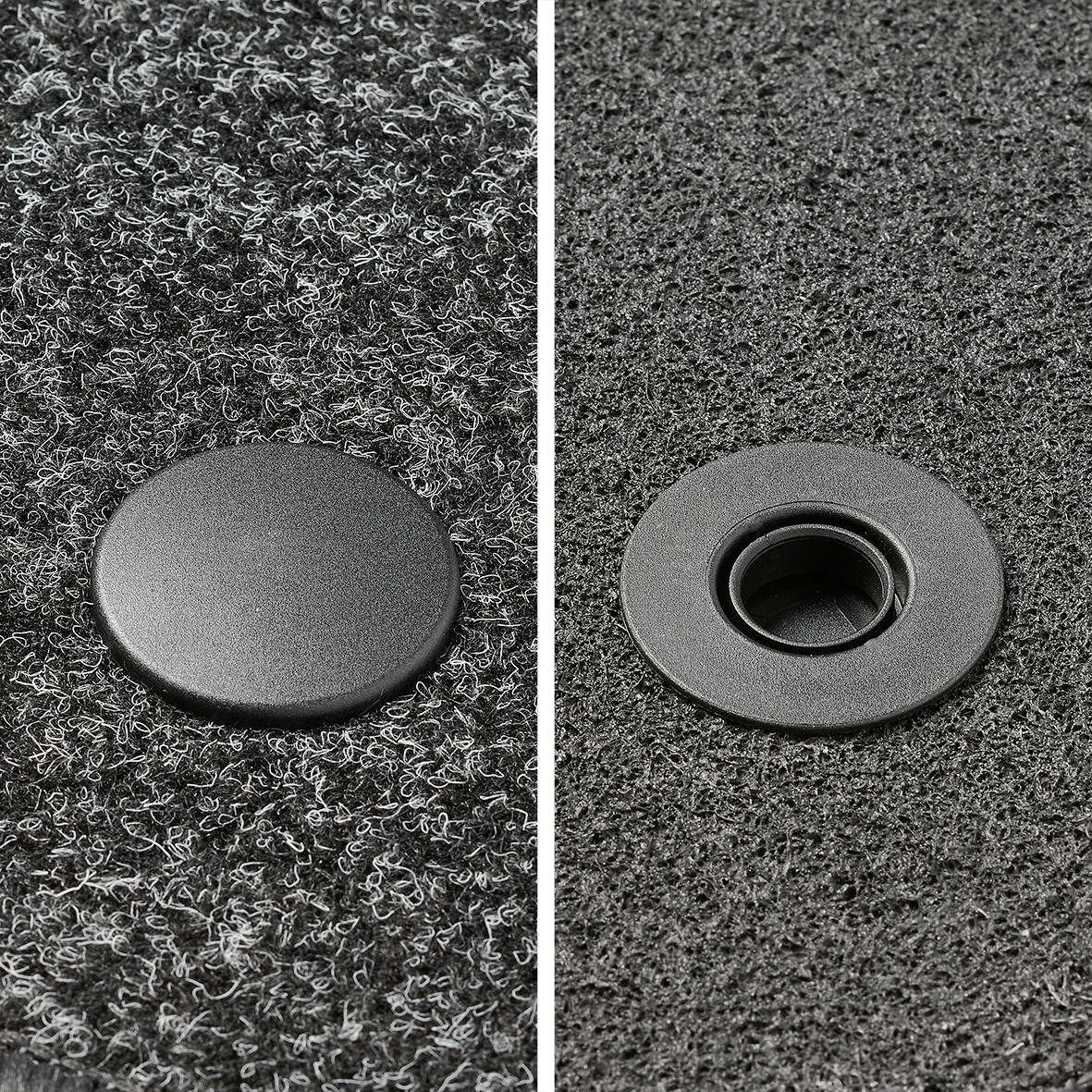 ProPlus 362131V02 Fußmatte (fahrzeugspezifisch) Passend für (Auto-Marke): Mercedes Benz Anthrazit