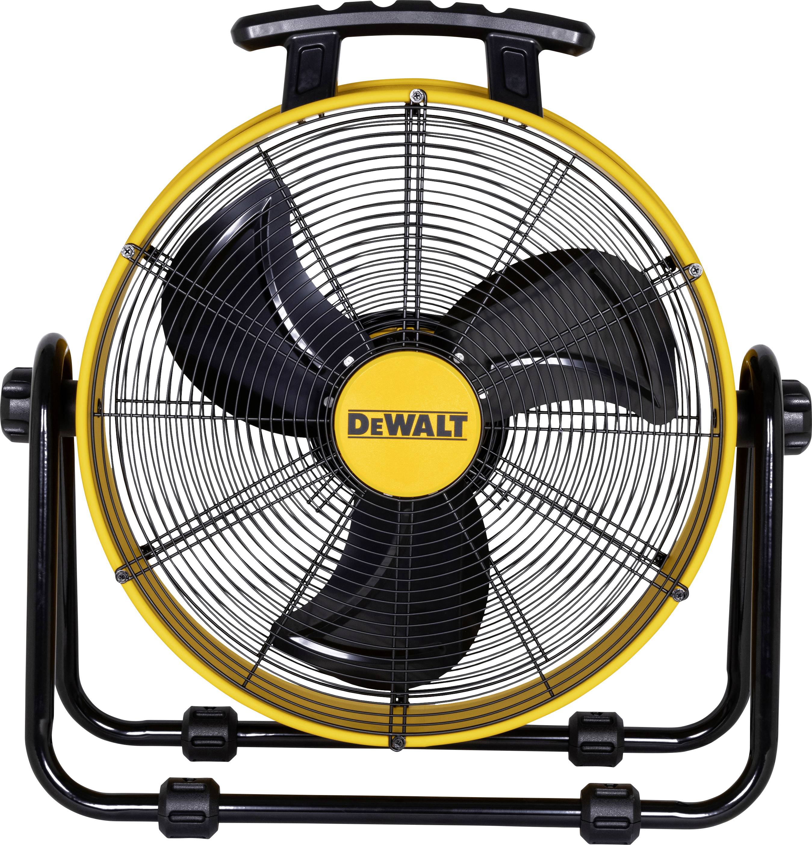 DEWALT Bodenventilator 190W (Ø x H) 798mm x 775mm Gelb