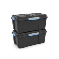 KIS 241507 Aufbewahrungsbox Scubba stapelbar (B x H x T) 780 x 350 x 395mm Grau-Blau, Schwarz 1St. KIS 241507 Aufbewahrungsbox Scubba stapelbar (B x H x T) 780 x 350 x 395mm Grau-Blau, Schwarz 1St.
