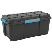 KIS 241507 Aufbewahrungsbox Scubba stapelbar (B x H x T) 780 x 350 x 395mm Grau-Blau, Schwarz 1St. KIS 241507 Aufbewahrungsbox Scubba stapelbar (B x H x T) 780 x 350 x 395mm Grau-Blau, Schwarz 1St.