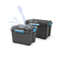 KIS 237440 Aufbewahrungsbox Scubba stapelbar (B x H x T) 495 x 340 x 390mm Grau-Blau, Schwarz 1St. KIS 237440 Aufbewahrungsbox Scubba stapelbar (B x H x T) 495 x 340 x 390mm Grau-Blau, Schwarz 1St.