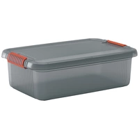 KIS 237489 Aufbewahrungsbox K Latch stapelbar (B x H x T) 590 x 180 x 390mm Rauchgrau, Transluzent 1St. KIS 237489 Aufbewahrungsbox K Latch stapelbar (B x H x T) 590 x 180 x 390mm Rauchgrau, Transluzent 1St.