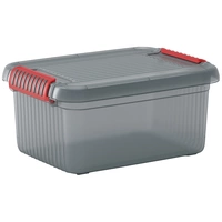 KIS 237490 Aufbewahrungsbox K Latch stapelbar (B x H x T) 390 x 180 x 290mm Rauchgrau, Transluzent 1St. KIS 237490 Aufbewahrungsbox K Latch stapelbar (B x H x T) 390 x 180 x 290mm Rauchgrau, Transluzent 1St.