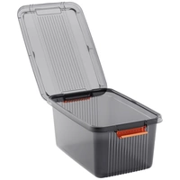 KIS 237490 Aufbewahrungsbox K Latch stapelbar (B x H x T) 390 x 180 x 290mm Rauchgrau, Transluzent 1St. KIS 237490 Aufbewahrungsbox K Latch stapelbar (B x H x T) 390 x 180 x 290mm Rauchgrau, Transluzent 1St.