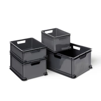 Curver 174214 Aufbewahrungsbox Unibox Classic M stapelbar (B x H x T) 430 x 160 x 350mm Silber 1St. Curver 174214 Aufbewahrungsbox Unibox Classic M stapelbar (B x H x T) 430 x 160 x 350mm Silber 1St.