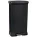 Curver Deco bin metalics 246364 Mülleimer 50l (B x H x T) 390 x 720 x 290mm Schwarz 1St. Curver Deco bin metalics 246364 Mülleimer 50l (B x H x T) 390 x 720 x 290mm Schwarz 1St.