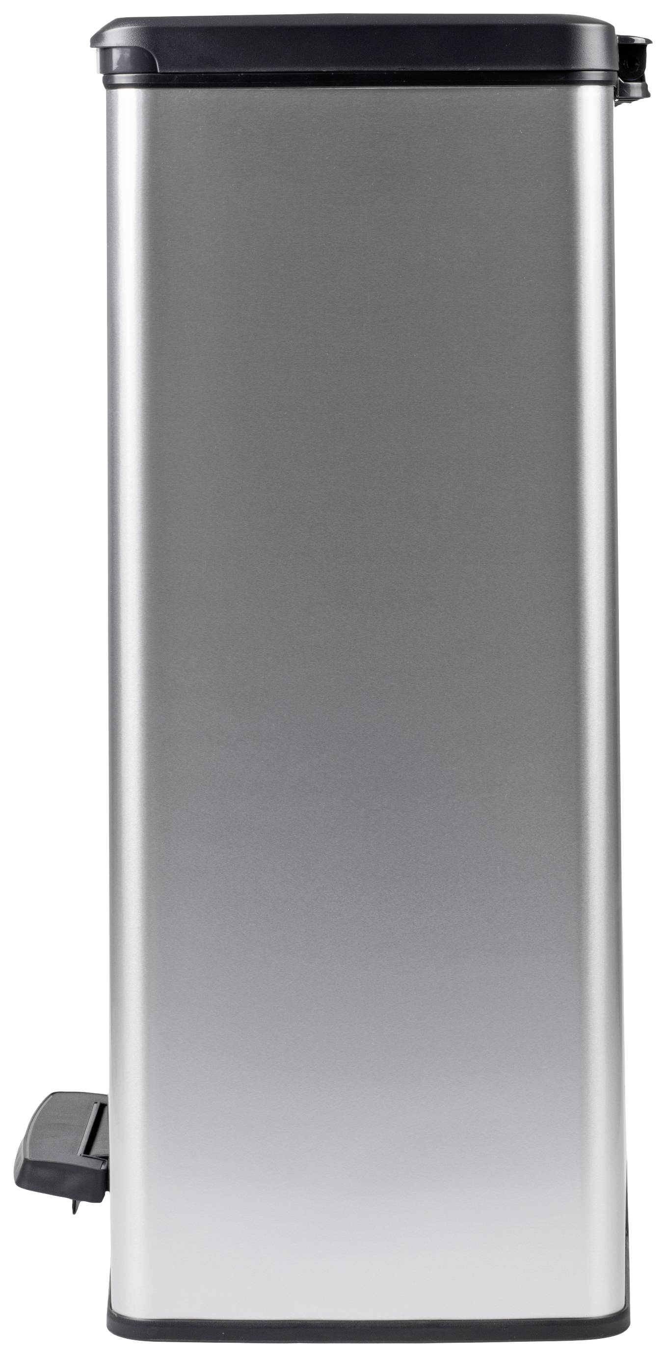 Curver Deco bin slim 254610 Mülleimer 65l (B x H x T) 480 x 615 x 280mm Silber, Schwarz 1St.