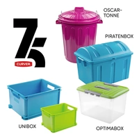 Curver 259599 Aufbewahrungsbox Unibox Classic 75 Jahre-Edition Türkisblau 1St. Curver 259599 Aufbewahrungsbox Unibox Classic 75 Jahre-Edition Türkisblau 1St.