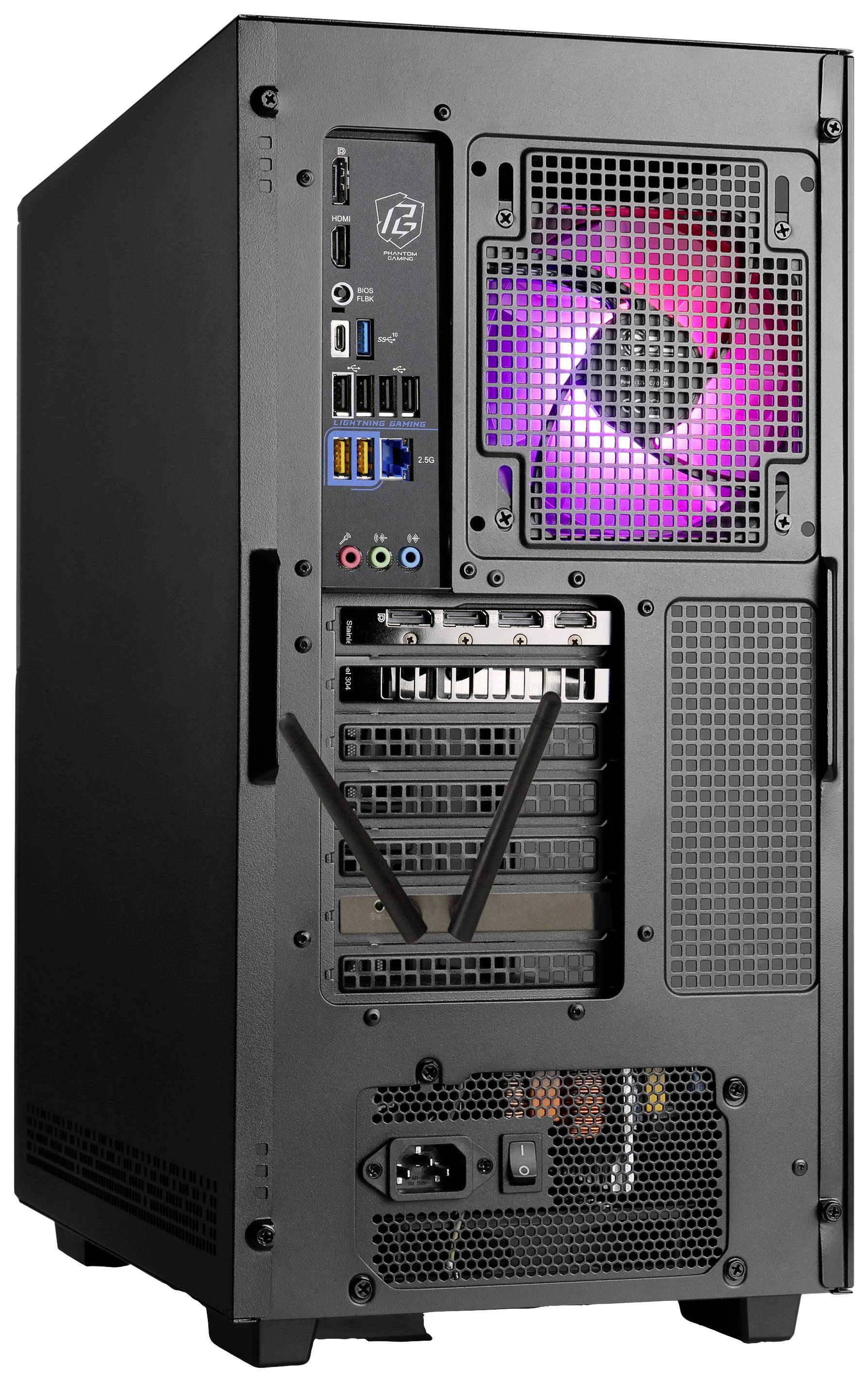 CSL Computer Gaming PC M10100H () AMD Ryzen 7 7800X3D 16GB RAM 1000GB SSD Nvidia GeForce RTX™ 4070 12GB GDDR6X 89021