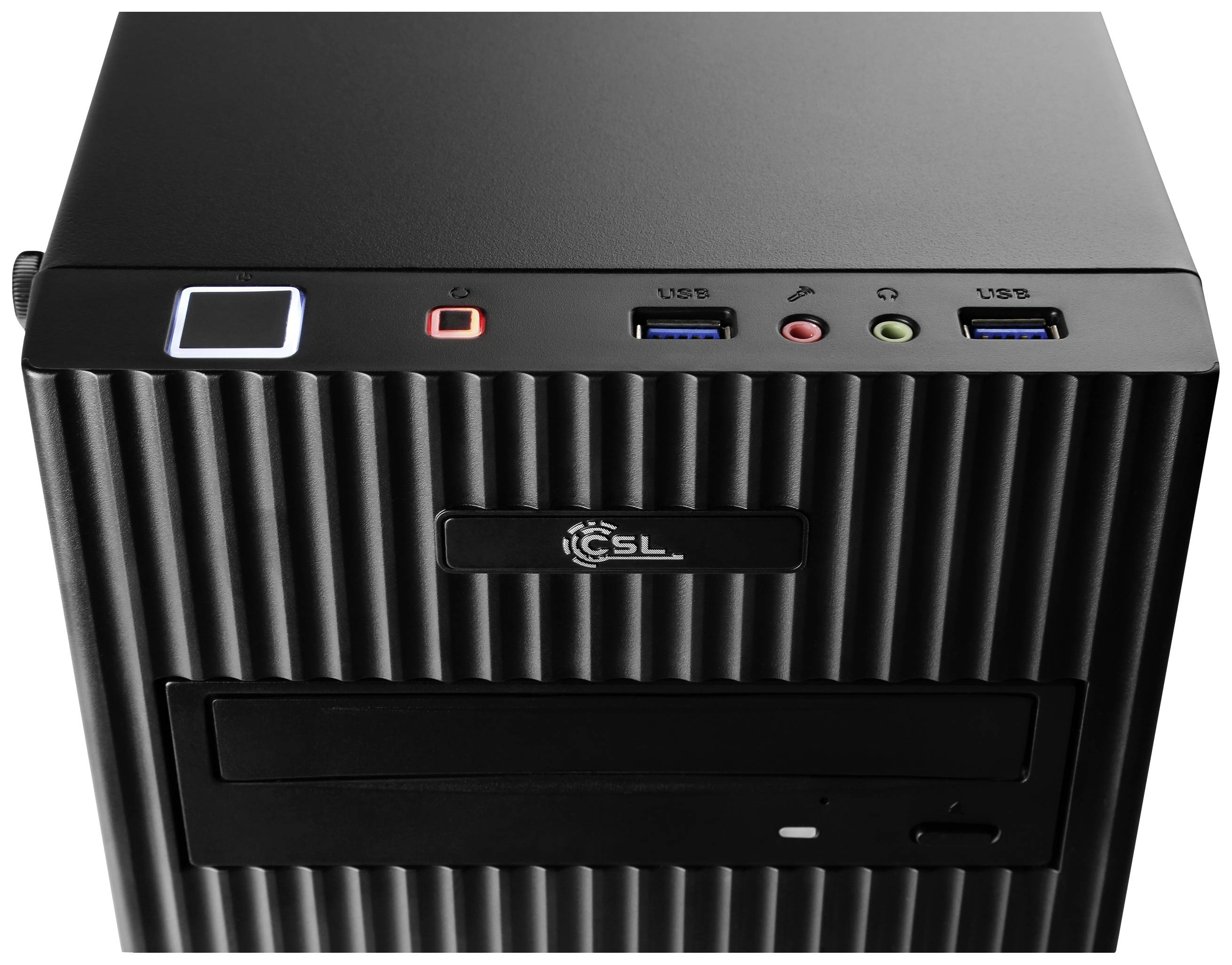 CSL Computer Gaming PC M10080 AMD Ryzen 5 5600G 4.4GHz 16GB RAM 1000GB SSD AMD 89054