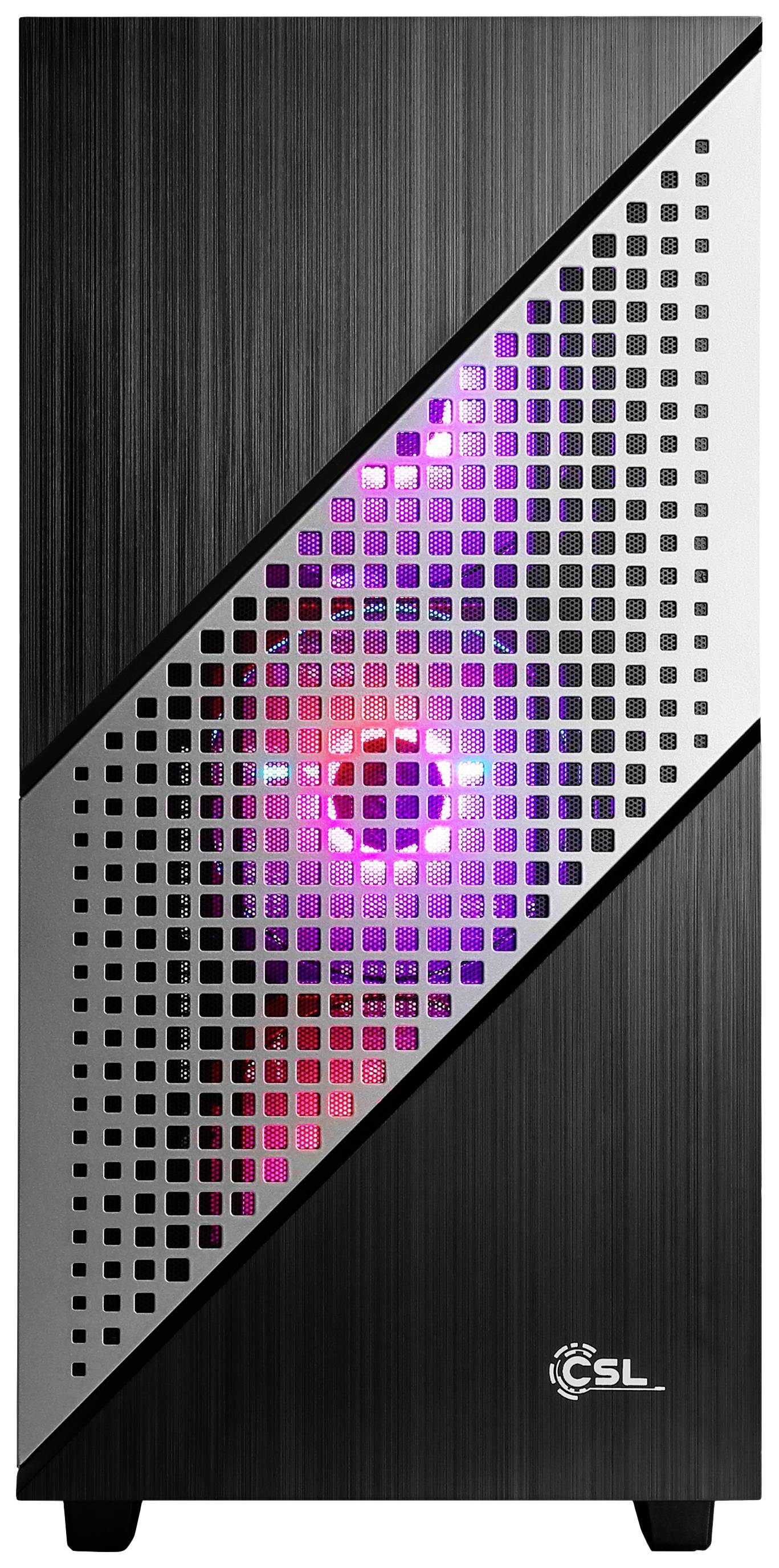 CSL Computer Gaming PC M10120 71.1cm (28 Zoll) UHD, 4K AMD Ryzen 7 7800X3D 16GB RAM 1000GB SSD Nvidia GeForce RTX™ 4070 12GB