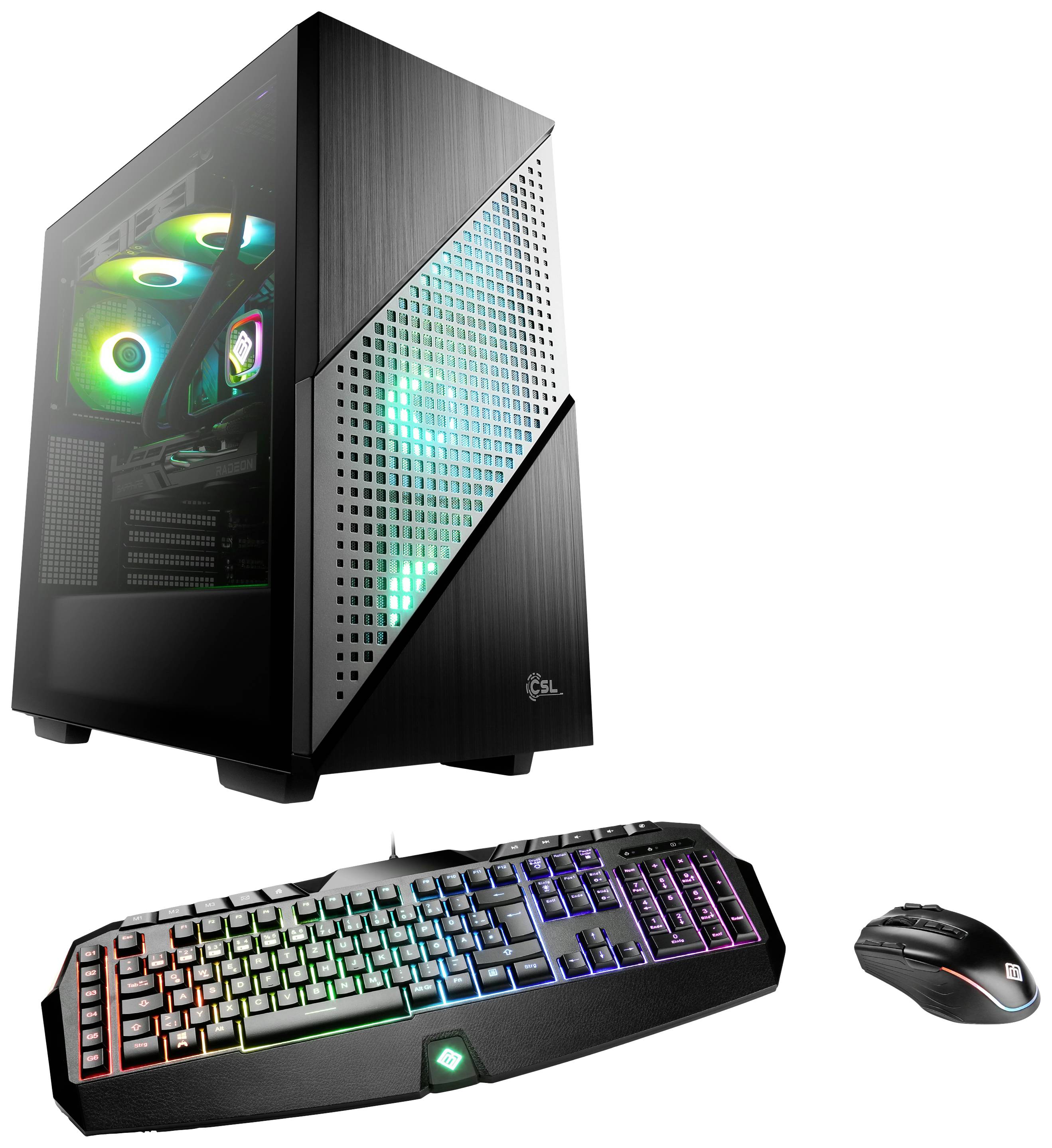 CSL Computer Gaming PC M10380 AMD Ryzen 7 7800X3D 5GHz 32GB RAM 2000GB SSD AMD Radeon™ RX 7900 XT 20GB GDDR6 89121
