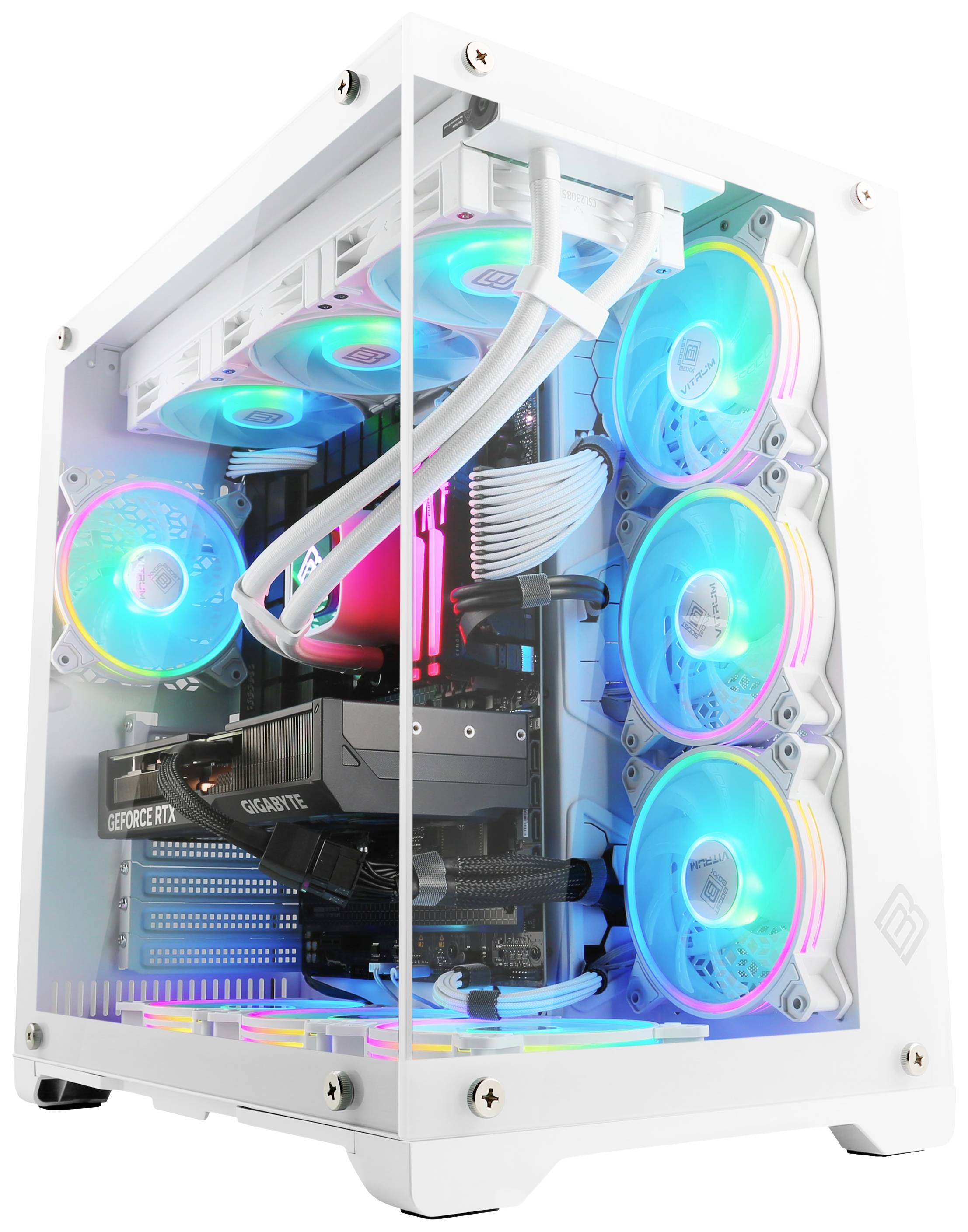 CSL Computer Gaming PC M10750 AMD Ryzen 7 7800X3D 5GHz 32GB RAM 2000GB SSD Nvidia GeForce RTX™ 4070 Ti 12GB GDDR6X 90746