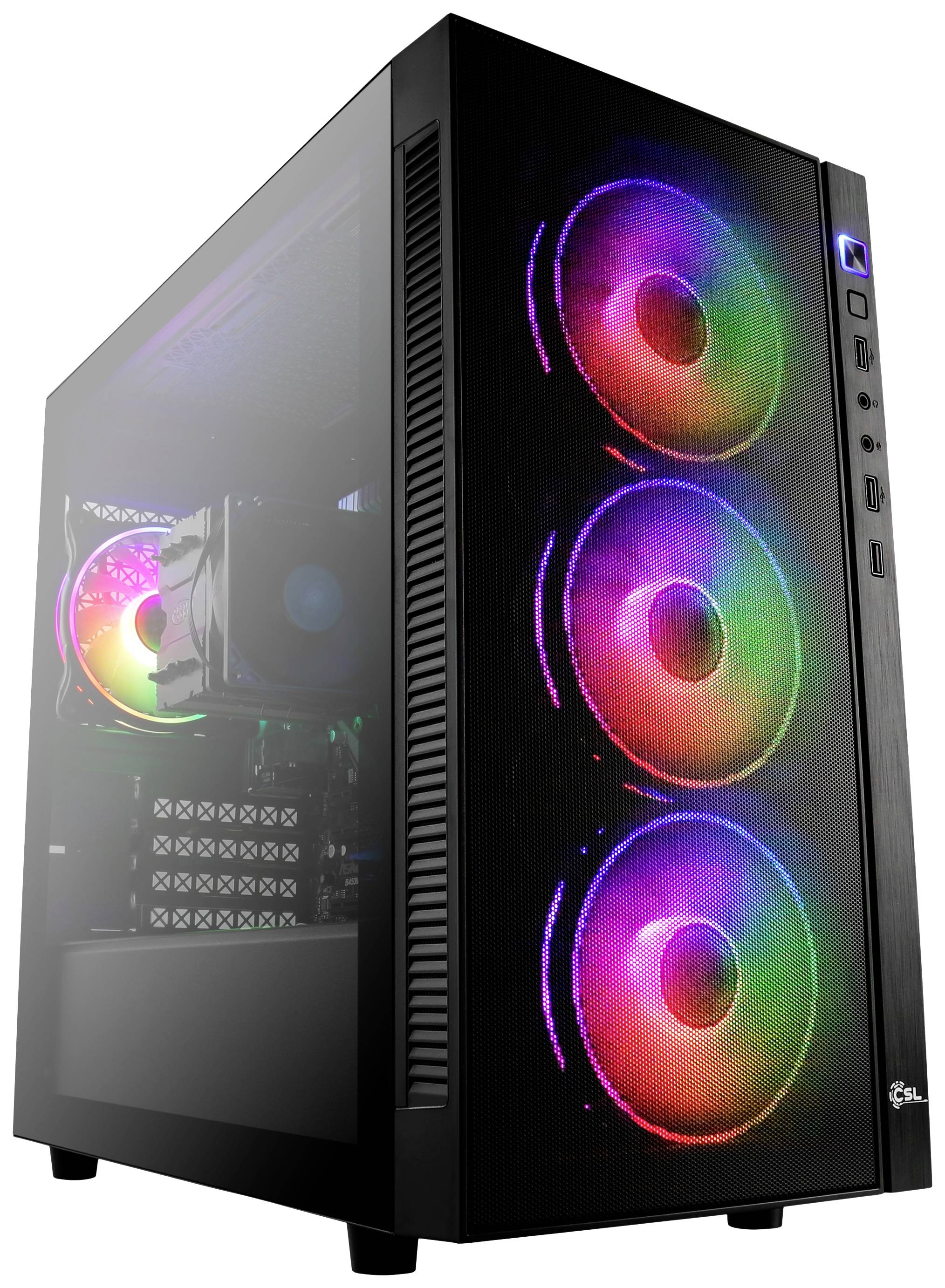 CSL Computer Gaming PC M10800 AMD Ryzen 7 8700G 5.1GHz 32GB RAM 1000GB SSD AMD Radeon™ 780M 91309