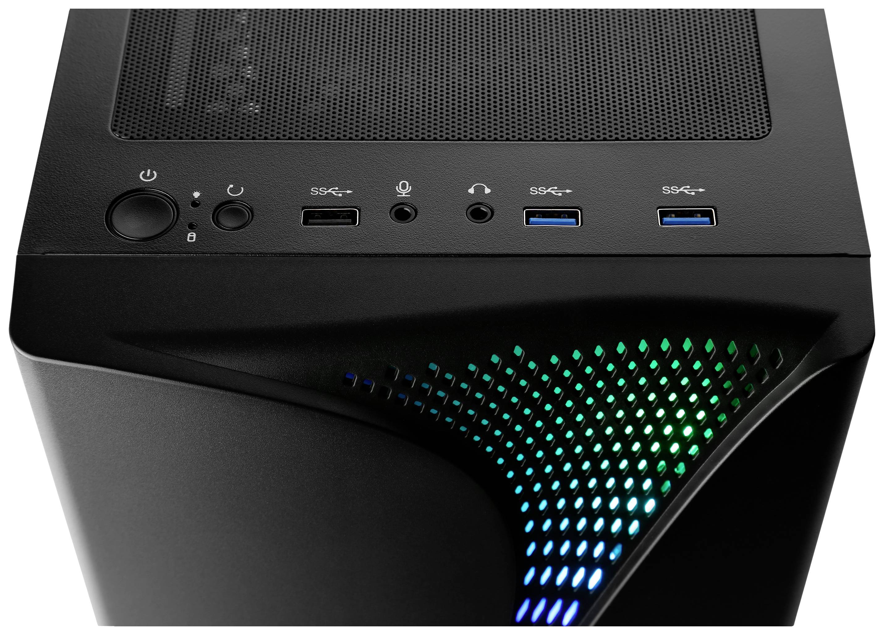 CSL Computer Gaming PC M10850 AMD Ryzen 7 5700G 4.6GHz 16GB RAM 1000GB SSD AMD 91587