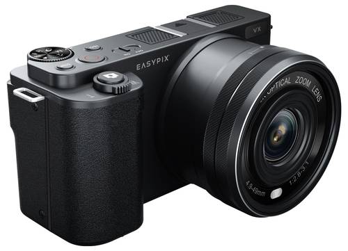 Easypix PowerPro VX6430 Digitalkamera 8 Megapixel Opt. Zoom: 10 x Schwarz Integrierter Akku, WiFi, 4