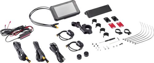 Midland BikePlay Guardian Dashcam mit GPS, GPS-Modul, Reifendruckkontrollsystem, Wasserdichtes Gehä