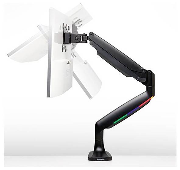 Kensington Monitor-Tischhalterung K59600WW 1 Display(s) 86,4cm (34") Schwarz Drehbar, Neigbar, Schwenkbar