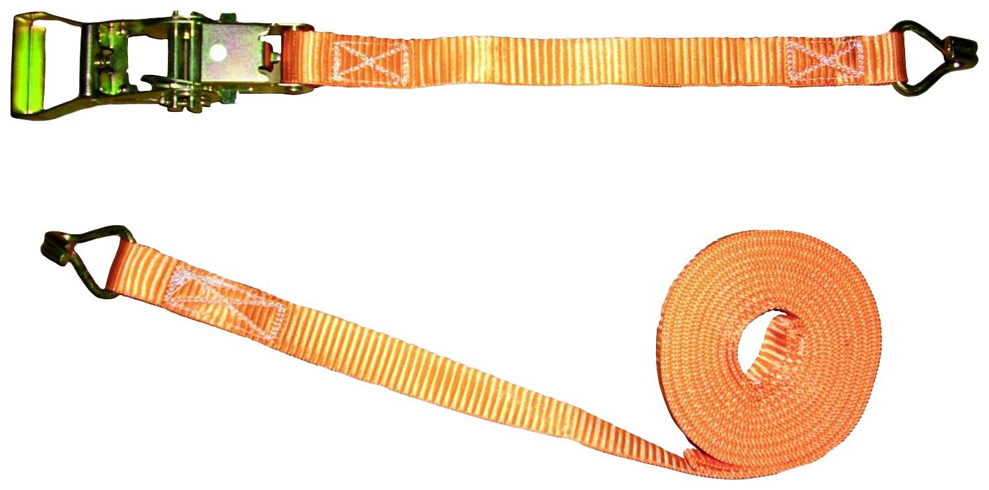 Target Ladungssicherung 90617 Zweiteiliger Spanngurt (L x B) 4m x 25mm Ratsche EN 12195
