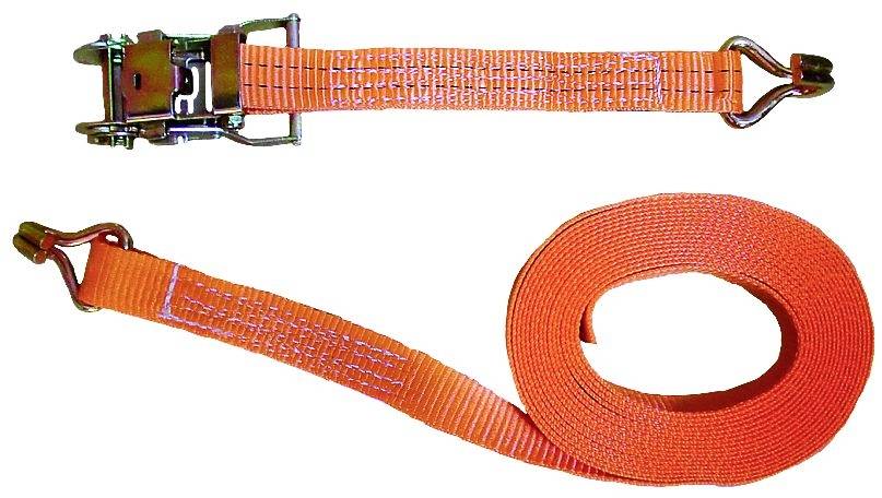 Target Ladungssicherung 90622 Zweiteiliger Spanngurt (L x B) 6m x 35mm Ratsche EN 12195
