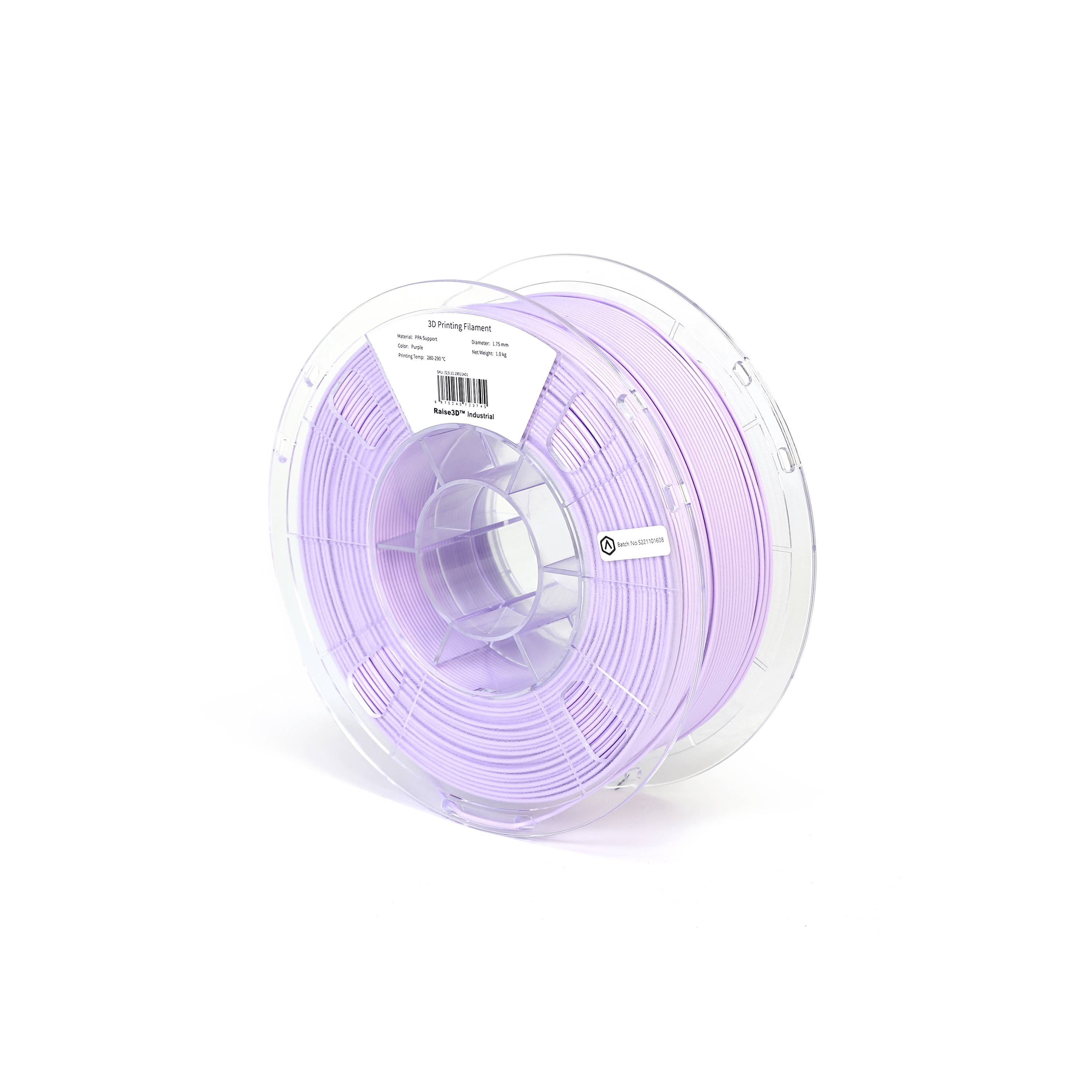 RAISE3D PMRA-1000 Industrial PPA Support Filament PPA Support 1.75mm 1000g Lila 1St.