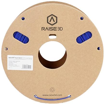 RAISE3D PMRA-1019-004 Hyper Speed PLA Filament PLA 1.75mm 1000g Blau 1St.