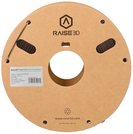 RAISE3D PMRA-1022-001 Hyper Core ABS CF15 Filament ABS 1.75mm 1000g Schwarz 1St.