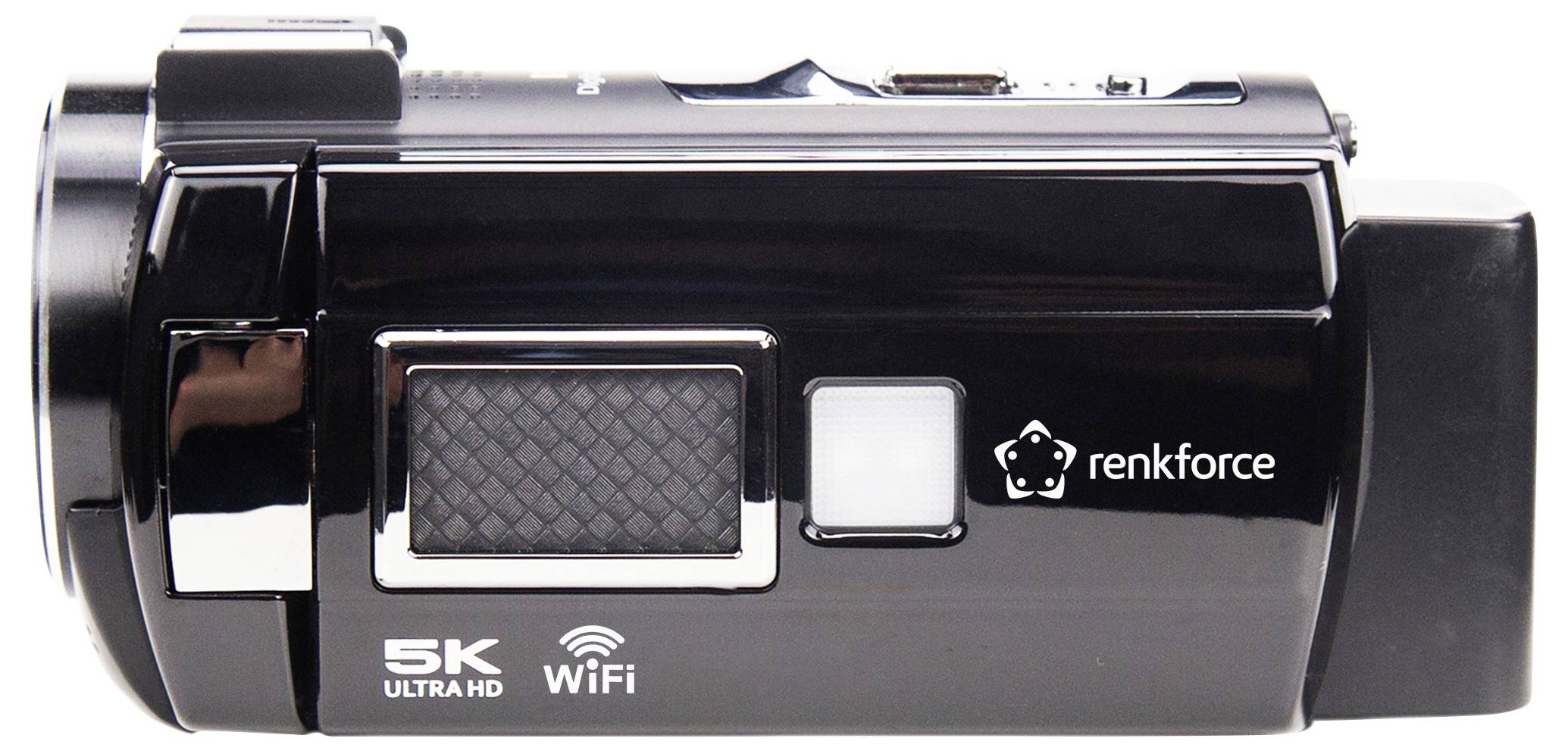 Renkforce RF-DV-200 Camcorder 5K 7.6cm 3 Zoll 8 Megapixel Schwarz