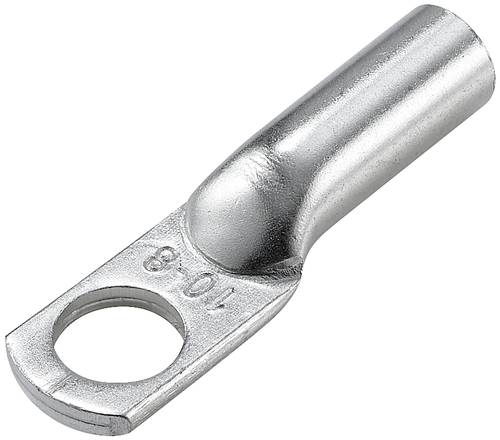TRU COMPONENTS TC-12885892 Rohrkabelschuh 180 ° M8 10 mm² Loch-Ø: 8 mm