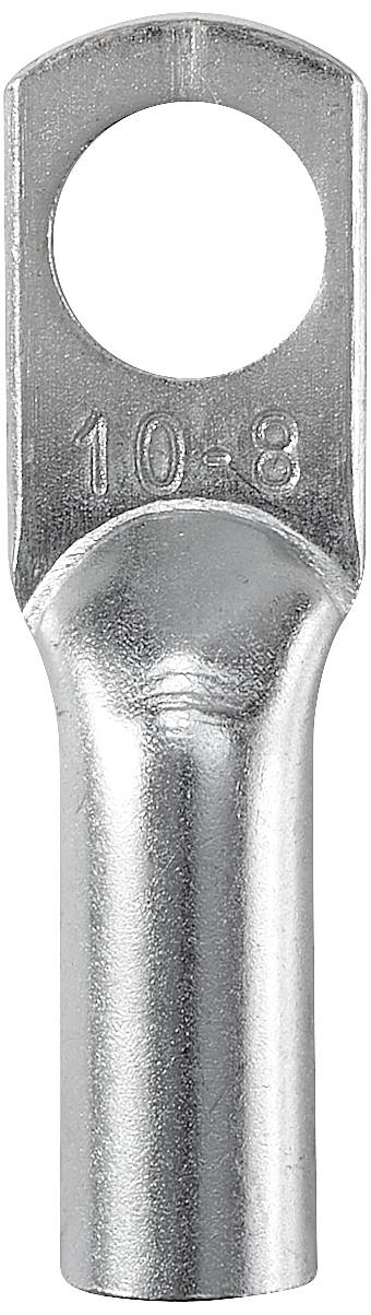 TRU COMPONENTS TC-12885892 Rohrkabelschuh 180° M8 10mm² Loch-Ø: 8mm